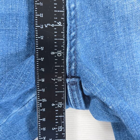 Judy Blue High Rise Tummy Control Back Shield Pockets Capri Fit Jeans Size 9/29 - Picture 5 of 7